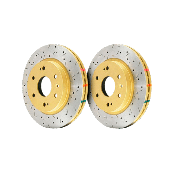 DBA Drilled and Slotted 4000 XS Brake Rotor