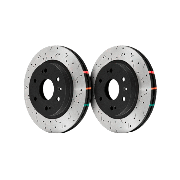 DBA Drilled and Slotted 4000 XS Brake Rotor - Image 2